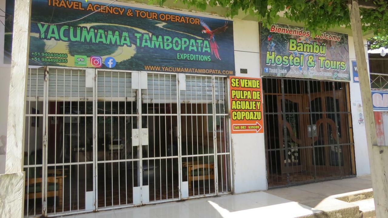 Tambopata Hostel Bambu Puerto Maldonado Exteriör bild